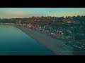 alki beach west seattle ambient drone video 4k