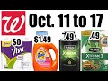 Walgreens **CHEAP TIDE + RAZORS **Oct. 11 to 17!