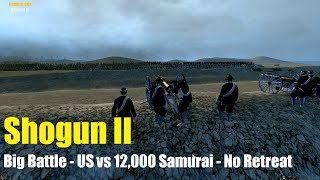 Shogun 2 Big Battle Fort Wagner 4,400 US Marines vs 12,000 Samurai