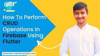 CRUD in Firebase using Flutter