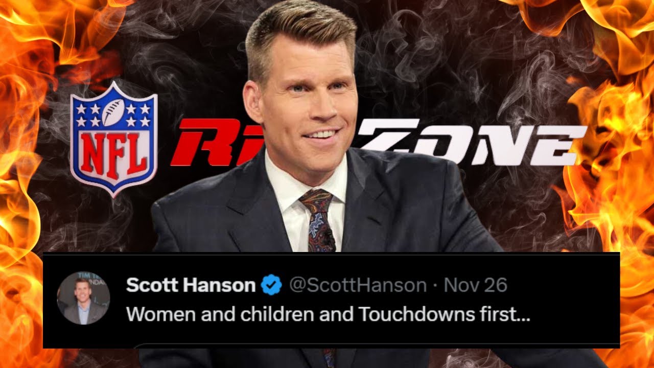 Scott Hanson Is An Absolute ANIMAL During Fire Alarm On NFL RedZone ...