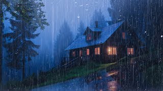 Fall Asleep With The Soothing Sounds Of Rain And Thunder | ASMR, STUDY, Relax with Rain Sounds