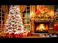 White Christmas 🎄 The Best Old Christmas Songs with Fireplace 🎅 2 Hours Best Classic Christmas Hits