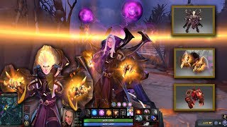 Invoker Dark Artistry Infused Mantle Of The Blackguard