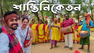 Kolkata to Santiniketan by Car 🚗 | শান্তিনিকেতন Sonajhuri Atithi Nibas Durgabari Bangla Travel Vlog