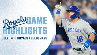 Youthful Exuberance | Royals Capture Series-Opener Over Blue Jays