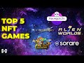 What are the Top 5 NFT Games? (Besides Axie Infinity)