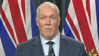 B.C. Premier Horgan on the defensive over 4th wave when asked what Ont. did differently