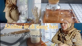 AKTIFITAS IRT DI SIANG HARI||MEMASAK|| #irtproduktif@BundaFahira   #kegiataniburumahtangga