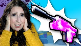 *671 Tags* with the DARK MATTER GUN! | Roblox Big Paintball