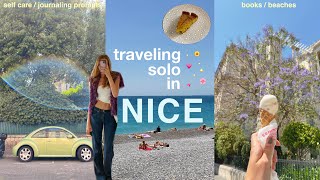nice chronicles ⛱ | traveling solo, journal prompts & day trips
