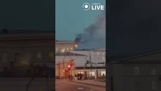 🔥🔥🔥The Ministry of Defense is on fire in Moscow