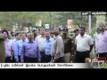 general manager south western railways inspects hosur railway station