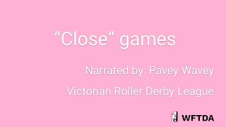 WFTDA Rankings Algorithm Explainer: Part 3 - Close Games