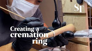 Creating a cremation ring