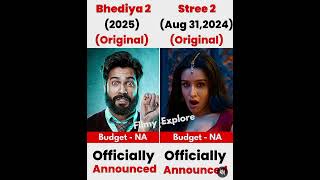 Bhediya 2 VS Stree 2 movie comparison box office collection #viral #trending #shorts #bhediya
