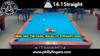 14 1 straight pool rules #billiards #rules