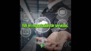 IVA en exportación de servicios