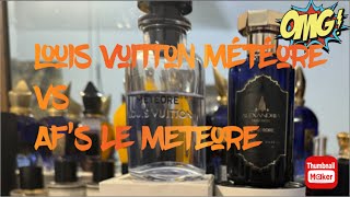 Louis Vuitton Météore vs Alexandria fragrance le Meteore clone