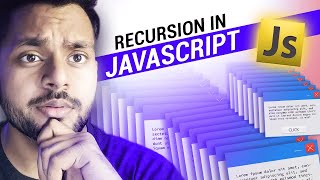 Recursion in JavaScript | DSA with JavaScript