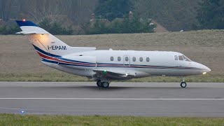 Encore: Aliserio Hawker Beechcraft 750 I-EPAM at Cambridge