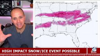 Snow & Ice Storm Possible This Week