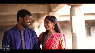 chandrakala & vamshidhar reddy Pree wedding song #kanne kanne song # Arjun suravaram #AVR Creation