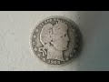 Coin Collection: 1909 D Barber Head Quarter