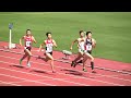 2015和歌山国体陸上 少年男子共通800ｍ予選3組 20151002