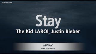 The Kid LAROI, Justin Bieber-Stay (Karaoke Version)