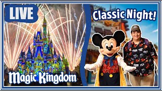 🔴Live: Late Night at Magic Kingdom! - Shows, Shopping, \u0026 Fireworks! - Disney World Livestream