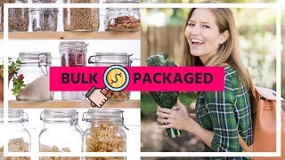 Bulk Bin vs. Packaged FACE-OFF! Budget Grocery Shopping