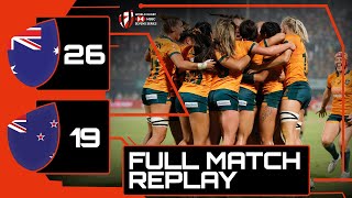 BEST OF 2022 | Australia v New Zealand | Dubai Rugby Sevens Women's Cup Final