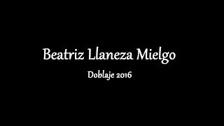 Muestra doblaje - Beatriz Llaneza Mielgo - 2016