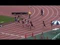 2017東部高校総体　男子100m　予選7組～9組