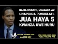 KAMA unazini, unasaga au unapenda ponoglafi. Jua haya 5 kwanza uwe huru