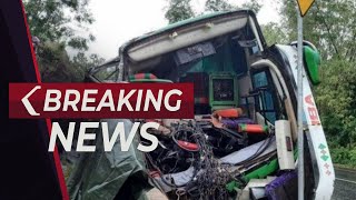 BREAKING NEWS - Olah TKP Kecelakaan Bus Pariwisata di Imogiri Bantul