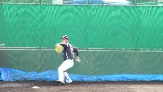 ラミゴ戦で1回無失点！育成2年目の森にカメラが接近【広報カメラ】