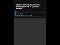 Python Networking Trick You Didn't Know! Socket Module