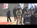 President Mnangagwa arrival and leaving Heroes Acre