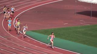 平成29年度 全国高校陸上北九州地区大会 女子4x400mR 準決勝1組