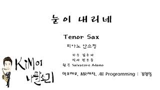 눈이내리네 Tenor Sax - K나팔소리