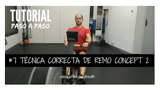 🚣 Cómo REMAR paso a paso | Máquina de REMO indoor CONCEPT 2 #7