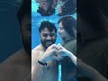 Chandhan Kissed Nivedita | Underwater