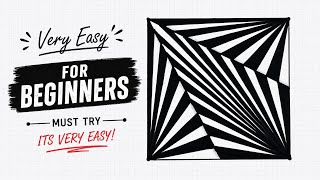 Ultimate 3D Geometric Pattern Drawing Tutorial | Mind-Blowing Optical Illusion Art