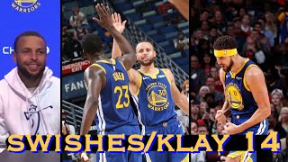 📺 Stephen Curry & Draymond discussed Steph not swishing a FT in 6-7 games; swished all 10; Klay 14?