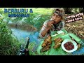 Berburu dan memasak‼️Nembak HAMPALA Dan gabus Di sungai super Jernih