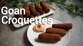 Goan Mince Croquettes | Goan Party Snacks | Finger food