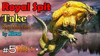 MHGU Chapter 5 HR 1 ★ ROYAL SPIT TAKE Key Quest Hunt Mission Gameplay