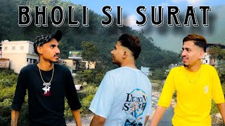 Bholi si surat | cover | old song new version Hindi | singer :Ashwani machal | Nikhil | Dev | Shivam